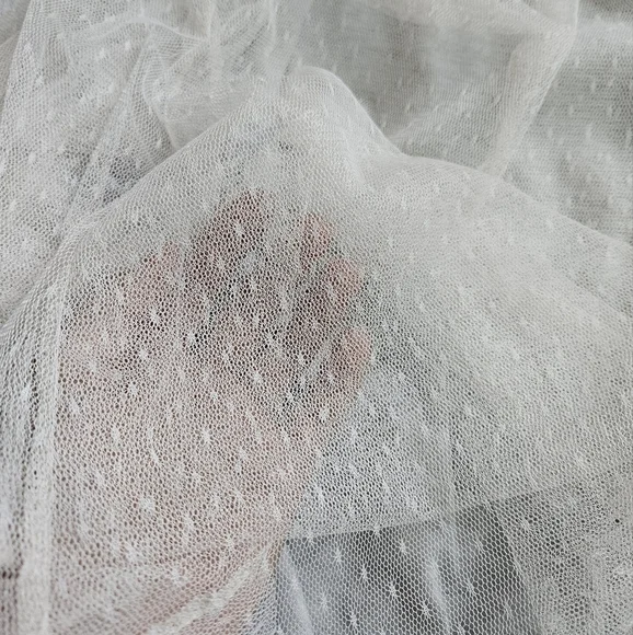 NWT Archer+Arrow Lace Overlay Midi Dress - Picture 10 of 16